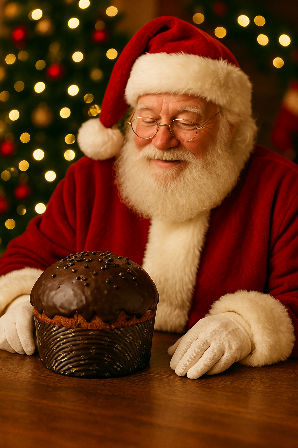 Panettone al cioccolato Mangiamu